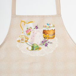 Фартук Этель Пасхальные куличи 60х70 см, 100% хл, саржа 190 гр/м2  фото 8