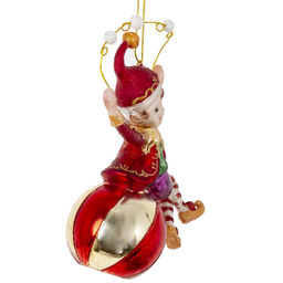 Новинка Украшение новогоднее "Мальчик", L9 W6 H15,5 см
