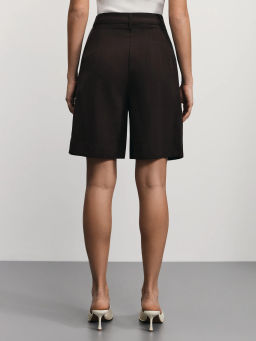 Шорты из вискозы с разрезом / Zarina  фото 5