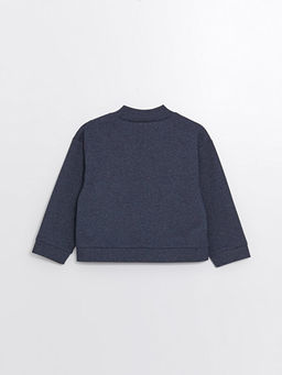 K?z ?ocuk Fermuarl? Sweatshirt