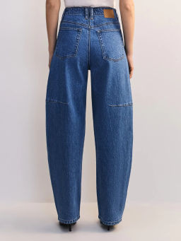 Джинсы бананы с высокой посадкой ZR2605092367-102 / Zarina