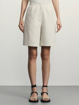 Шорты-бермуды с защипами / Zarina  фото 3