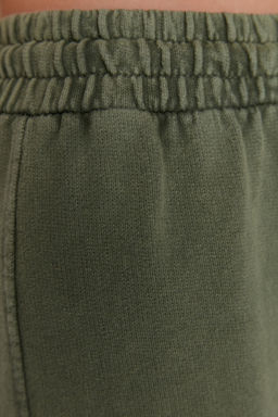 Antrasit Soluk Efektli Wide Leg/Genis Paca Normal Bel Ince Orme Esofman Alt? Pantolon TWOAW22EA0426 - Trendyolmilla фото 10