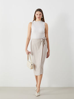 Beli Lastikli Kad?n Etek