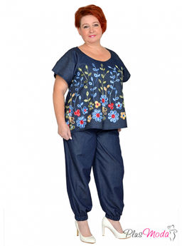 Туника Модель №1466 размеры 44-84 - Plusmoda фото 23