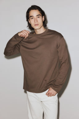 Camiseta de manga larga Cooling Relaxed Fit - H&m фото 6