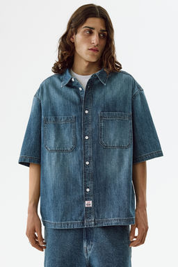 Camisa vaquera Relaxed Fit - H&m фото 5