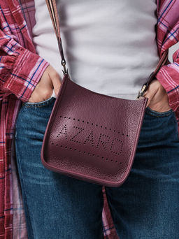 Сумка на плечо Azaro 30996 бордовая вишня