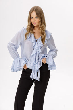 Блуза Pirs 6561 голубой