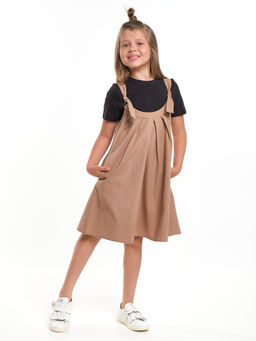 Комплект для девочки UD 7945/7946 черный/коричневый - Mini maxi фото 14