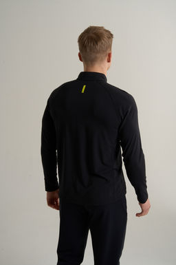 Лонгслив half-zip Черный ANTA RUNNING LS Tee фото 4