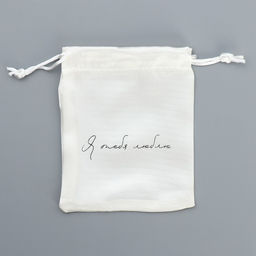 Цена за 5 шт. Мешок атласный Тебя люблю, 10 12 см +/- 1.5 см - Дарите счастье фото 4