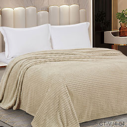 Плед Велсофт Jacquard Premium ПВЖ-075 Евро