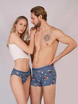 Мужские трусы боксеры Indefini (Арт.4046MUF) фото 6