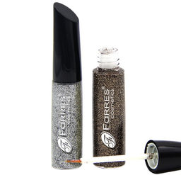 FARRES /8011-01/ Подводка для глаз с Блестками СЕРЕБРО (6)