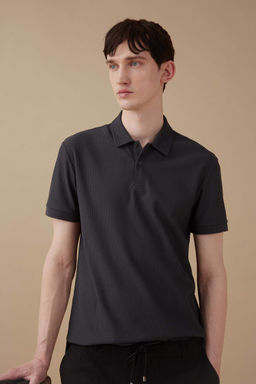 Modern Fit Basic Duz K?sa Kollu Polo Tisort - Defacto фото 3
