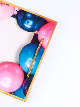 Цена за 2 шт. Пакет подарочный с окном Поздравляю, 25?10?22 см - UPAK LAND фото 9