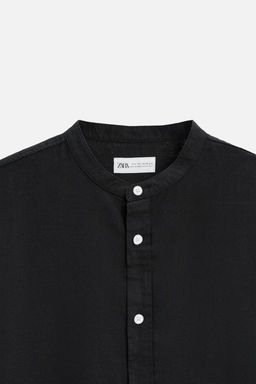COTTON - LINEN SHIRT - Zara фото 15