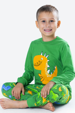 Хлопковая пижама для мальчика Bonito  фото 6