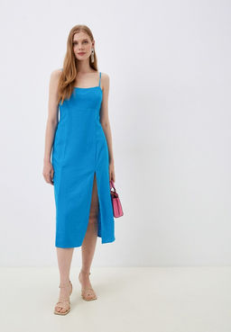 Платье-макси с разрезом - Incity фото 9