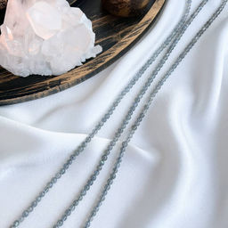 Бусины для украшений из Лабрадора 39 см