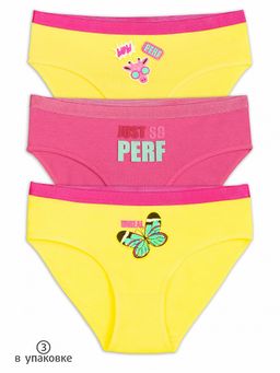 GULB3284/1(3шт. в упаковке) трусы для девочек