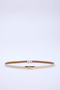 Siyah-Bordo 2li Paket Deri Gorunumlu Kemer TWOAW26KE00003 - Trendyolmilla фото 5