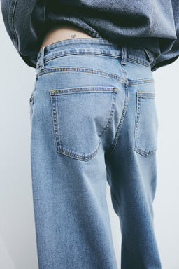 Wide High Ankle Jeans - H&m фото 4