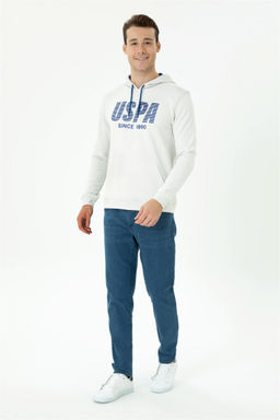 U. S. Polo Assn Мужская толстовка с капюшоном и камнем - U.s. polo assn фото 4