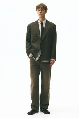 Americana de doble botonadura Relaxed Fit - H&m фото 5