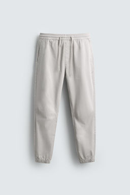 PANTAL?N CINTURA JOGGER SLIM FIT / Gris claro - Zara фото 7