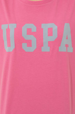 Женская розовая футболка Неожиданная скидка в корзине - U.s. polo assn фото 6