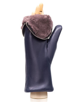 Рукавицы женские н/м крол IS129 d.blue - Eleganzza фото 2