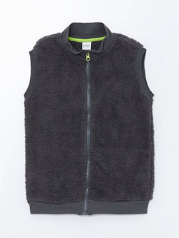 Dik Yaka Pel?? Erkek ?ocuk Yelek