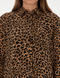 Camel Comfort Fit Uzun Kollu G_mlek