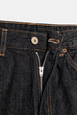 JEANS TRF BAGGY FOLDED TIRO MEDIO / ?ndigo oscuro - Zara фото 10