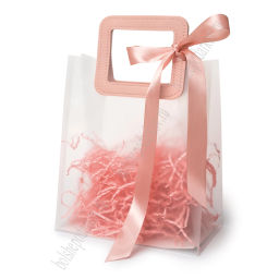 Пакет подарочный 23*27*13 см (12 шт) SF-8122, розовый - Больше подарков фото 2