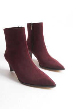 Taba Suet Sivri Burun Ince Topuklu Kad?n Bot 
TAKAW26BO00049 - Trendyolmilla фото 17