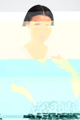 Туника женская из вискозы из вискозы Олеся серый леопард