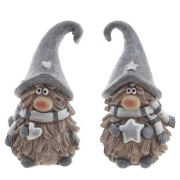 Фигурка декоративная "Гном", L5,5 W6 H10 см, 2в.