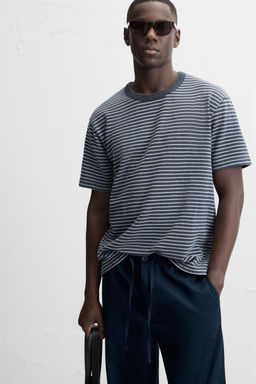 STRIPED JACQUARD SWEATSHIRT - Zara фото 6