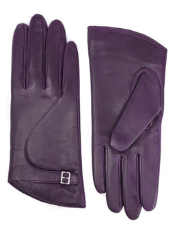 Перчатки женские 100% ш IS5062 purple