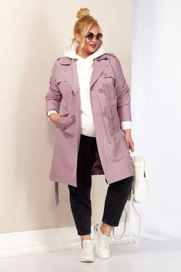 Плащ SHETTI 2187 пудра