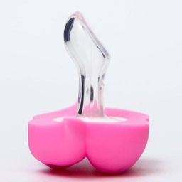 Пустышка силиконовая ортодонтическая Кошечка Софи,от 6 мес., с колпачком - Крошка я фото 5