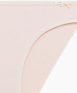 ATLANTIC 3CLP-001 Трусы бикини Bikini - набор 3 шт. темный экрю + бежевый + пудровый