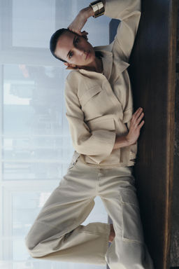 ZW COLLECTION FLOWING SHIRT WITH POCKETS - Zara фото 16