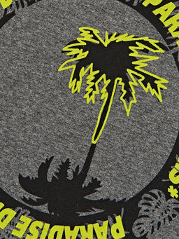 Лонгслив для мальчика с принтом UD 7752 граф.меланж - Mini maxi фото 5