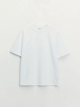 Базовая футболка оверсайз из хлопка / Zarina  фото 7