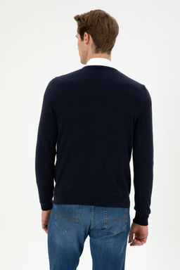 Erkek Lacivert Basic Kazak - U.s. polo assn фото 12