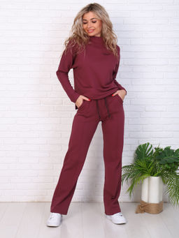 Костюм женский 5-319е (бургундия)